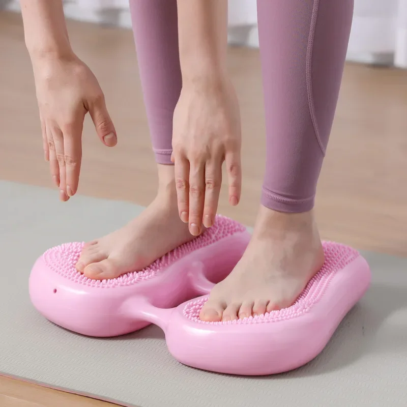 

Multi-Functional Household Inflatable Foot Massager Anti-slip Stepper Pad Pressure Points in Situ Sports Balance Inflatable Pad