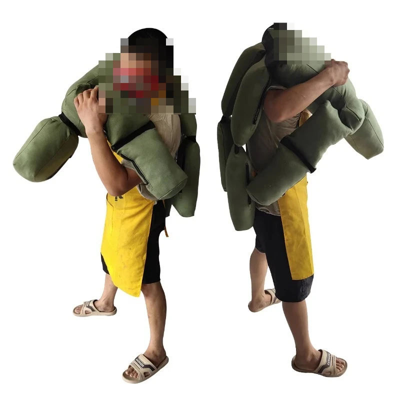 175Cm empty unfilled boxing punching bag sandbag rescue training mannequin dummy