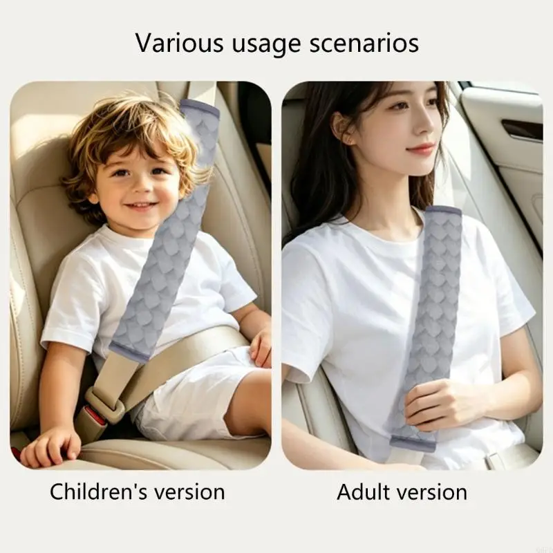

Upgrades Cotton Neck Guard with Strong & Full Edging Gentle Car Shoulder Pad Suitable for Infant Car