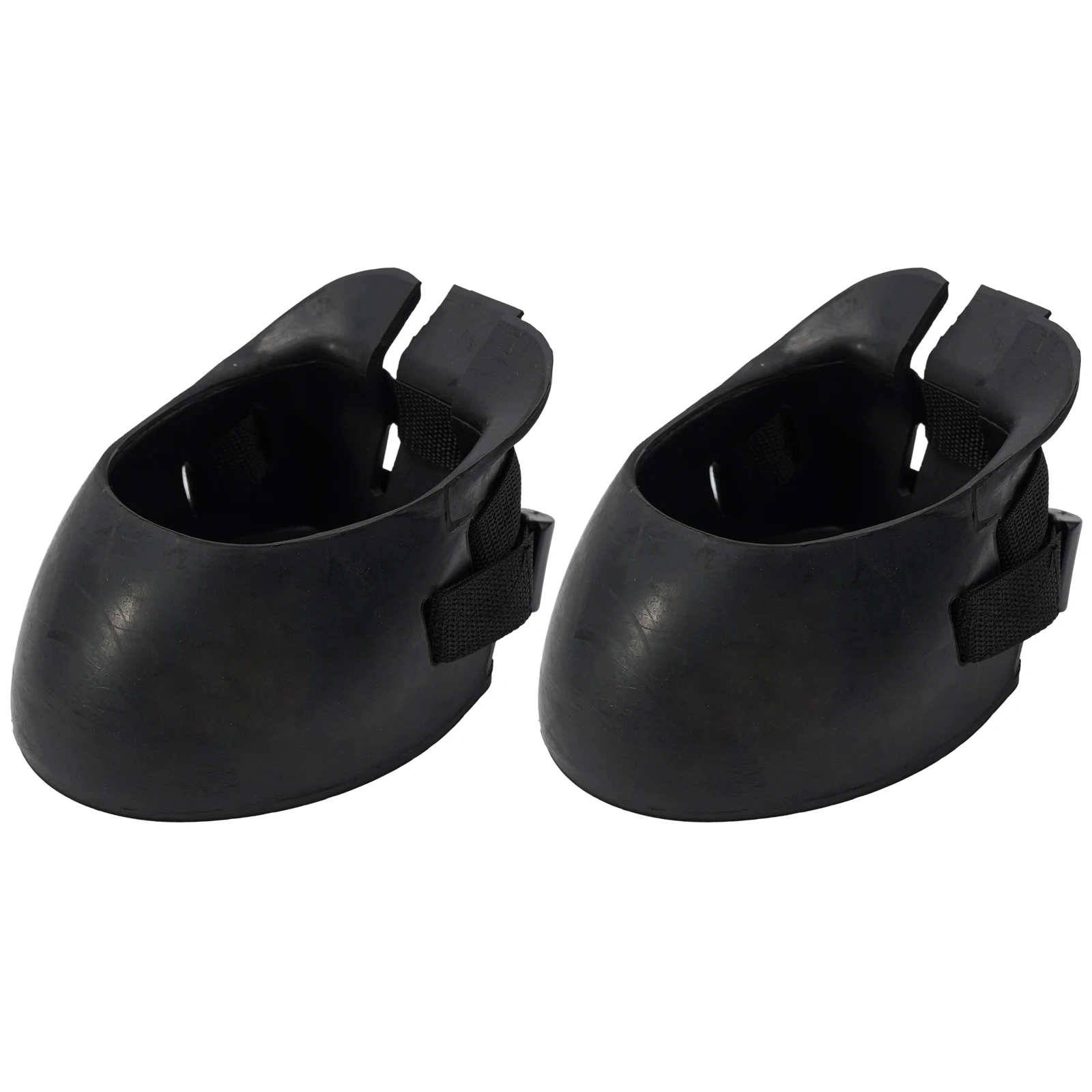 زوجان من أحذية الحصان المطاطية المقاومة للانزلاق توفر دعم وعزل للحوافر المصابة