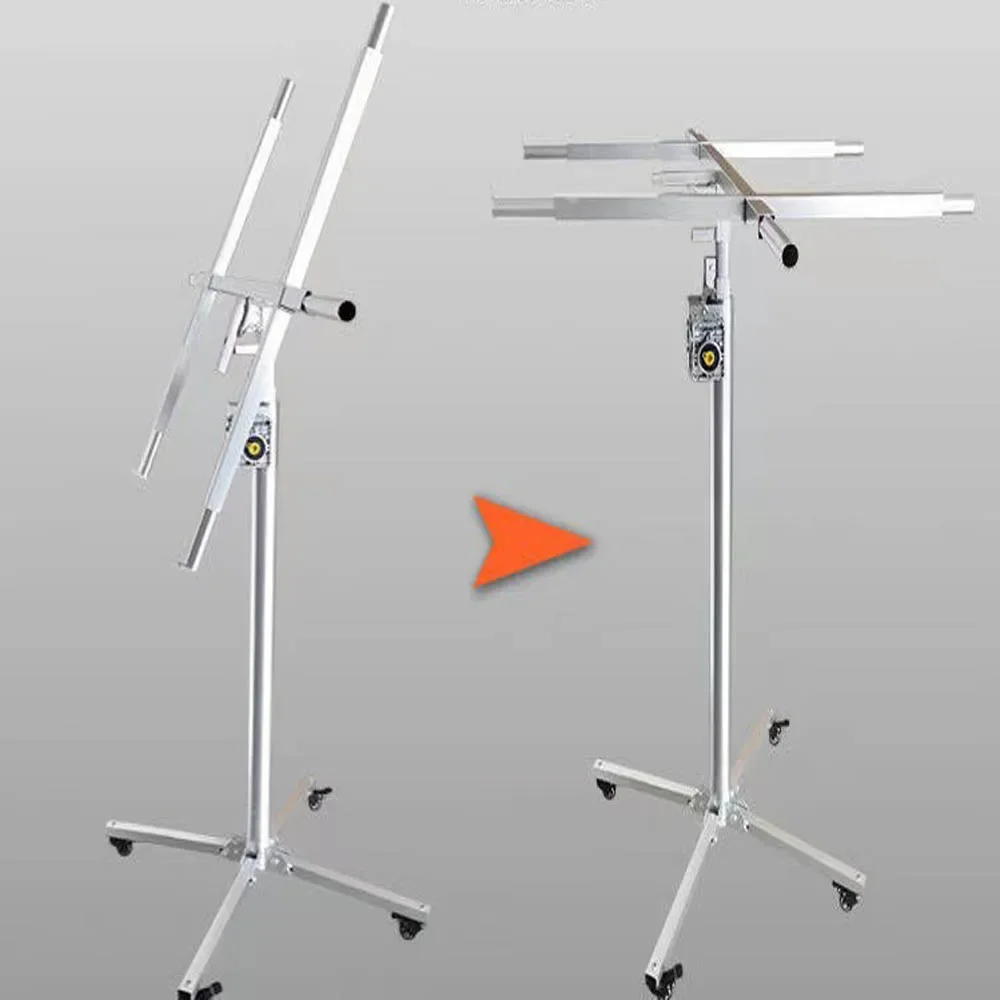 2025 Portable Mobile Ceiling Artifact Rotating Lifting Table Plate Telescopic Lifting Frame Equipment Mobile Stretching Tool