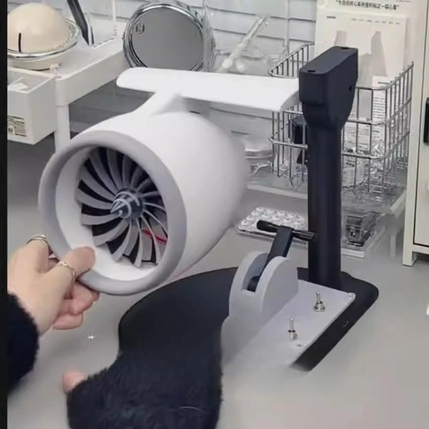 

Turbofan Aircraft Engine Creative Fan Humidification Spray Desktop Turbofan