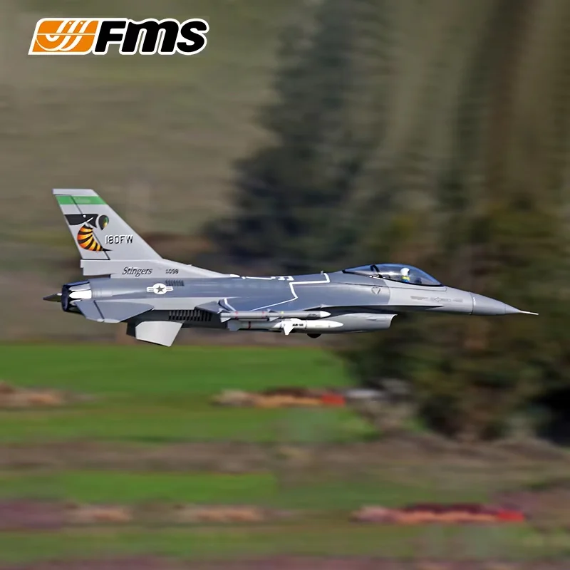 

FMS F-16C Falcon Fighter 70MM Duct Electric Remote Control Foam Fixed Wing Aircraft PNP RC Model For Adult Aviation Hobbyists