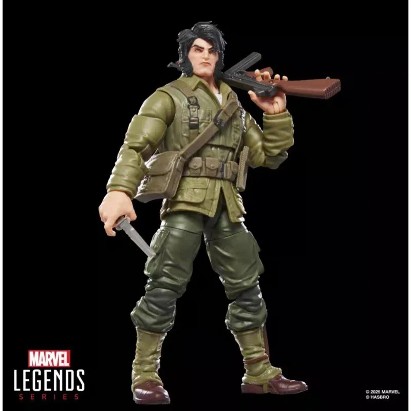 【Preventa noviembre de 2025】 nuevo Original Hasbro Marvel Legends Series WOLVERINE WWII LOGAN figuras de acción de juguete colección de regalos