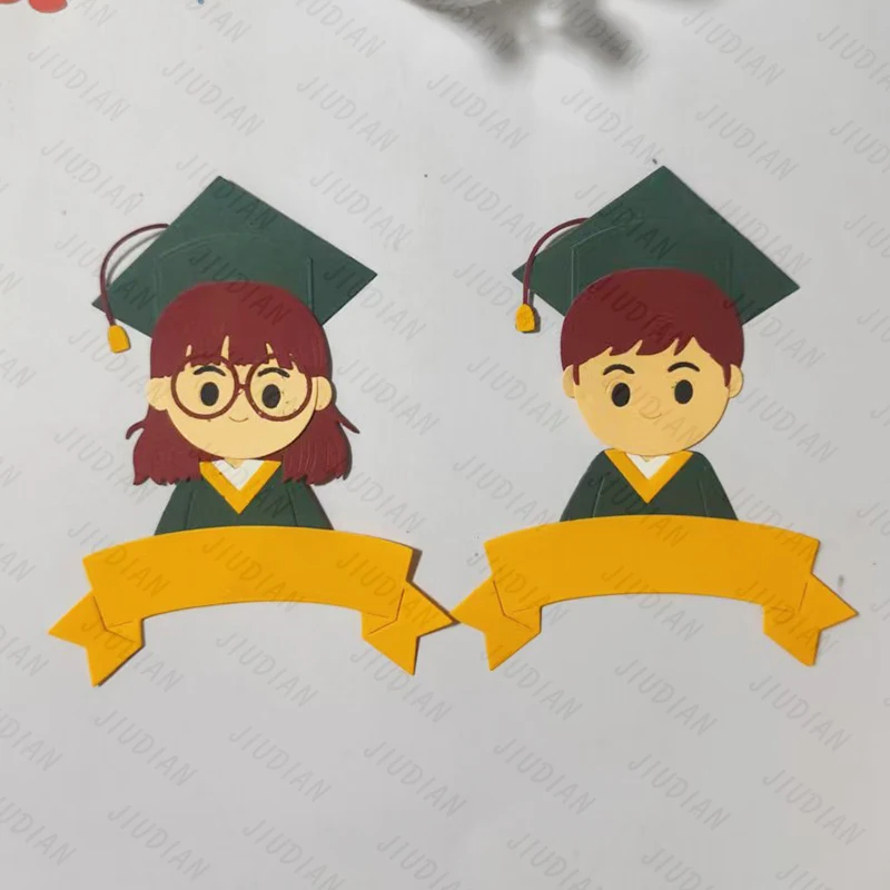 

New dr boy girl hat Metal Cutting Dies Scrapbooking For DIY Greeting Card Reliefs Craft Stamps Photo Album Embossing Dies