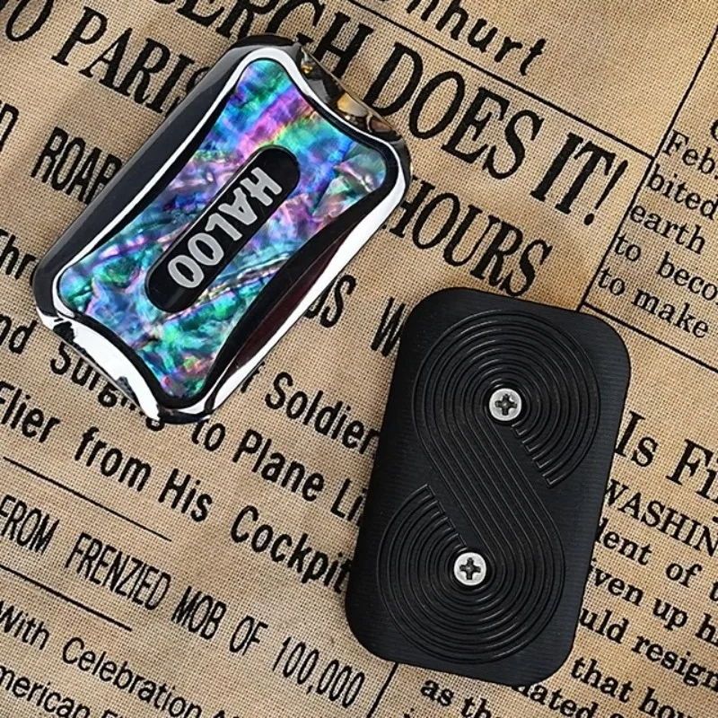 Cursore meccanico rotante Fidget Spinta magnetica Moneta EDC Lega metallica Alleviare lo stress Giocattolo sensoriale Adulti Anti ansia