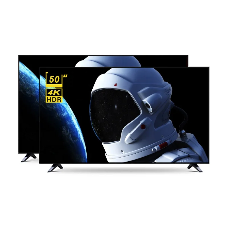 

High end customized TV STLF ZJWFactory Good Price Television 50" Smart Tv 50 Inch Led Android Stand Office Hotel Home TV