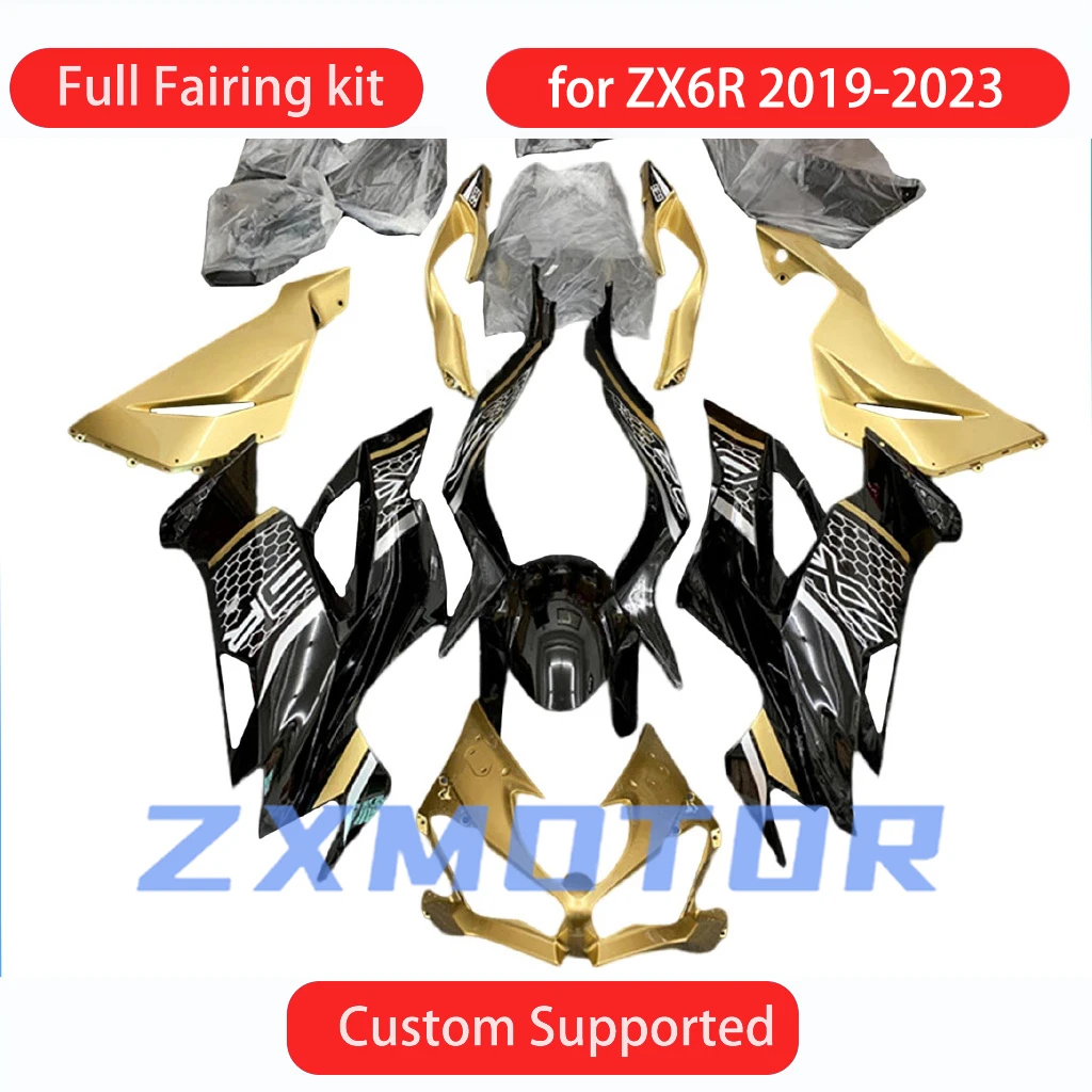 

ZX6R 2019 2020 2021 2022 2023 обтекатели гоночного мотоцикла для KAWASAKI ZX 6R 636 19 20 21 22 23 полный комплект обтекателей кузова