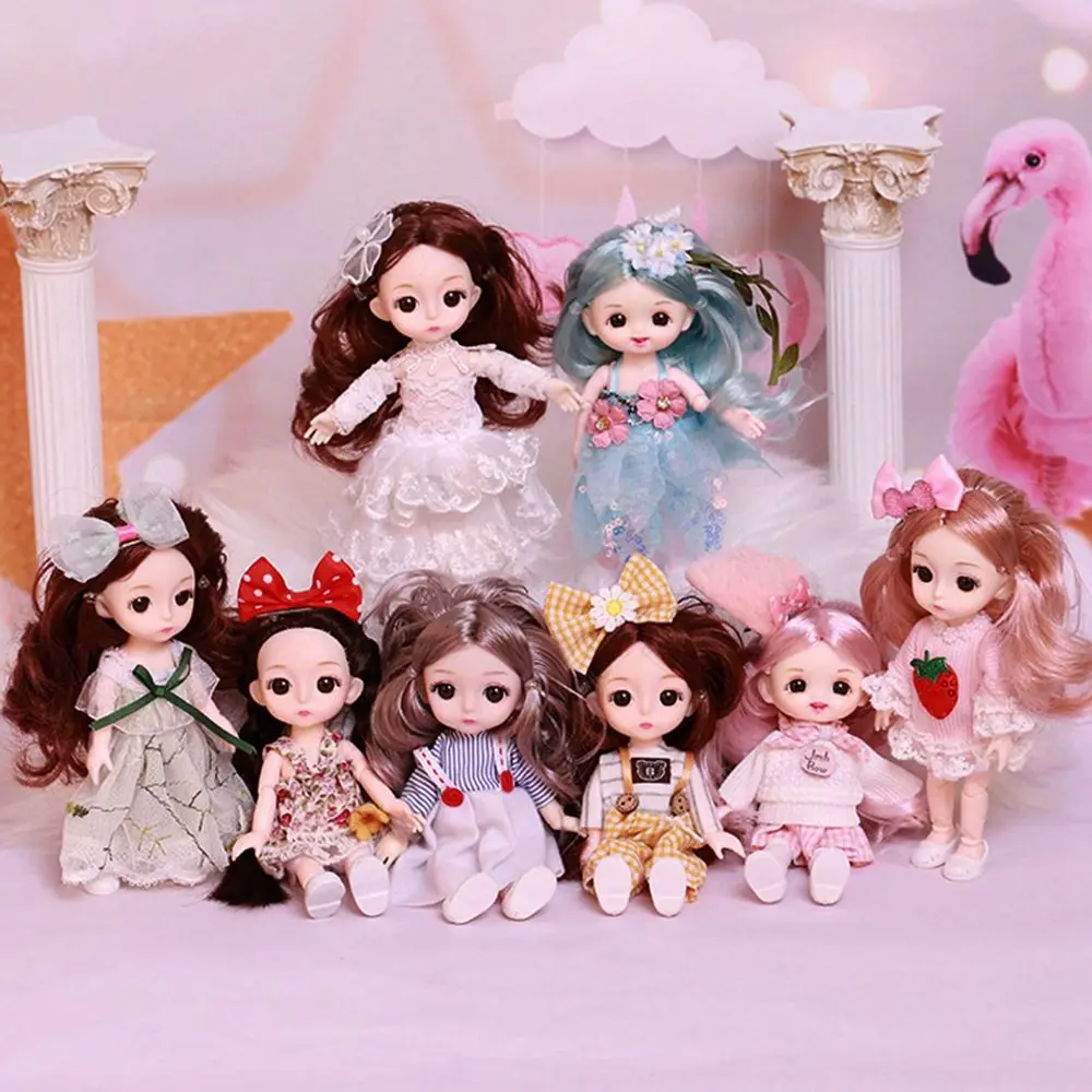 16 Styles Doll Clothes For Ob11 Gsc 1/12Bjd Molly Body Animal Doll Suit Beautiful Doll Outfit 16~17cm Dolls Dresses Accessories