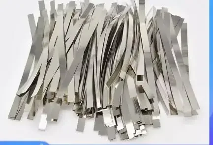 500pcs 0.1x5x100mm Nickel Plated Steel Strap Strip Sheets for battery spot welding machine Welder Equipment H#