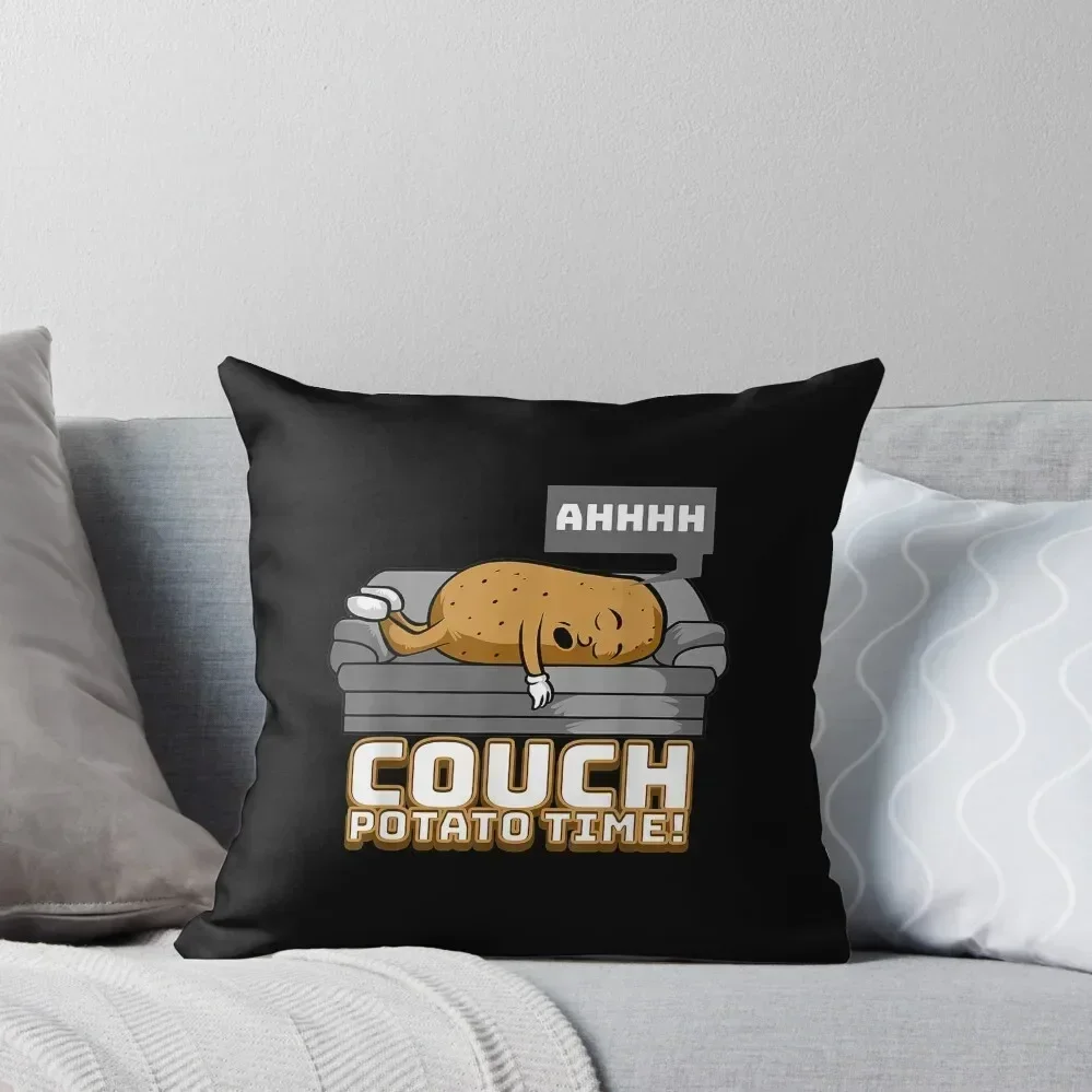 

Ahhh Couch Potato Time Funny TV Potato Sofa Food Throw Pillow christmas decorations 2025 Cushion Child pillow