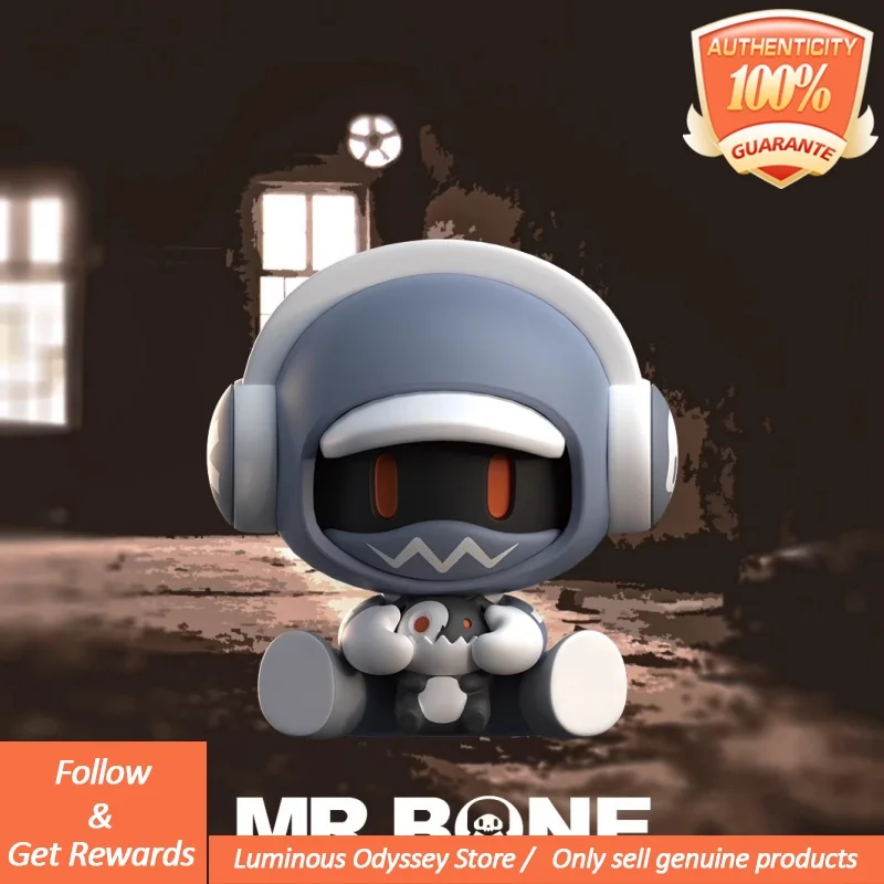 جديد Mr.Bone Babybone سلسلة صندوق أعمى Babybone عمل الشكل البسيطة Mr.Bone دمية صندوق غامض مفاجأة حقيبة حلية ديكور لعبة هدية #2