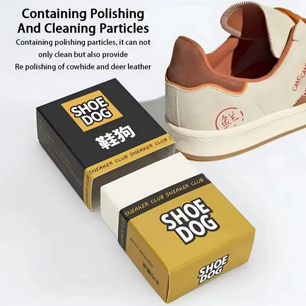 Shoe Eraser Portable Shoe Shine Waterproof Cleaning Suede Leather Sneakers Small White Shoes Decontamination Gum Sneaker Cleaner view 2