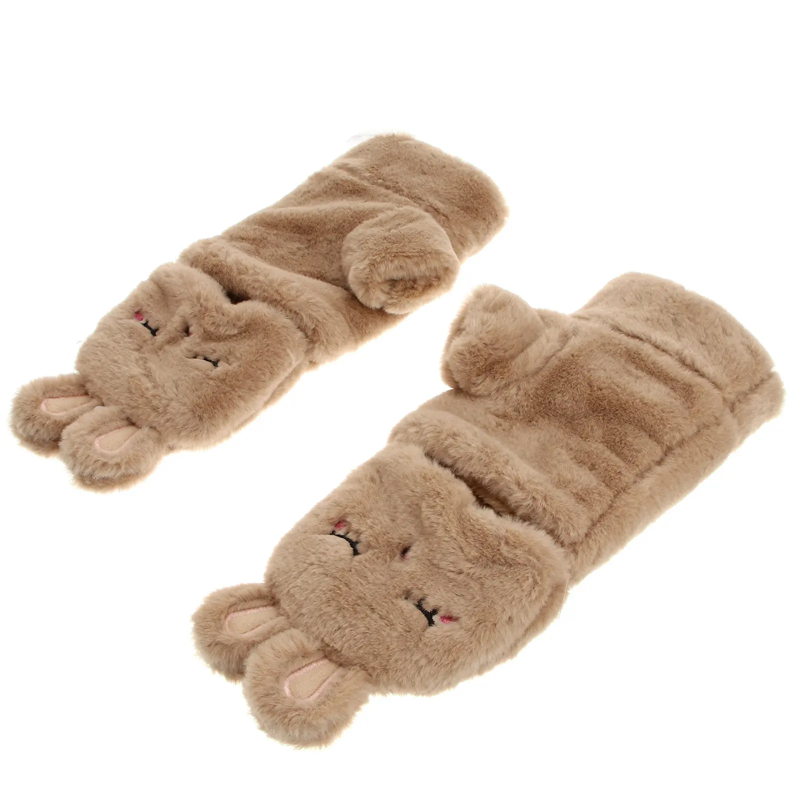 

1Pair Winter Warm Gloves Kids Cartoon Thicken Cold Protection Mitten Soft Comfortable Cold-Proof Gloves Cold Protection Mitts