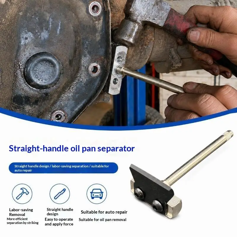 Precision Engine Oil Pan Separator Tool Universal Sturdy Oil Gasket Remover Heavy Duty Car Repair Tool For Engine Transmissions