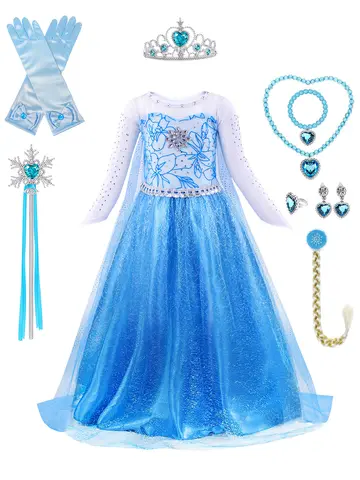 Princess Costume Birthday Party Dress Up With Accessories