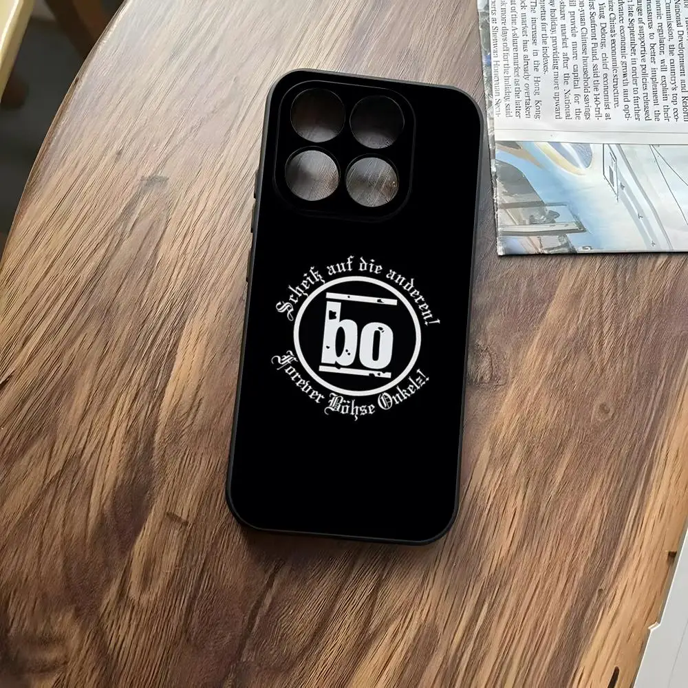 B-Bohse O-Onkelz Band Handyhülle Silikonhülle für Redmi Note 15 A7 Xiaomi 17 Ultra 15 14 Pro Plus 4G 5G
