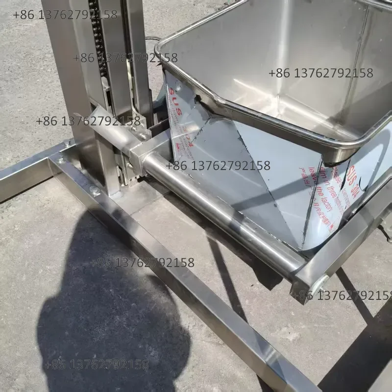 【2026】 304 Stainless Steel Meat Conveyor Vertical Bucket Elevator for Seafood and Meat Handling