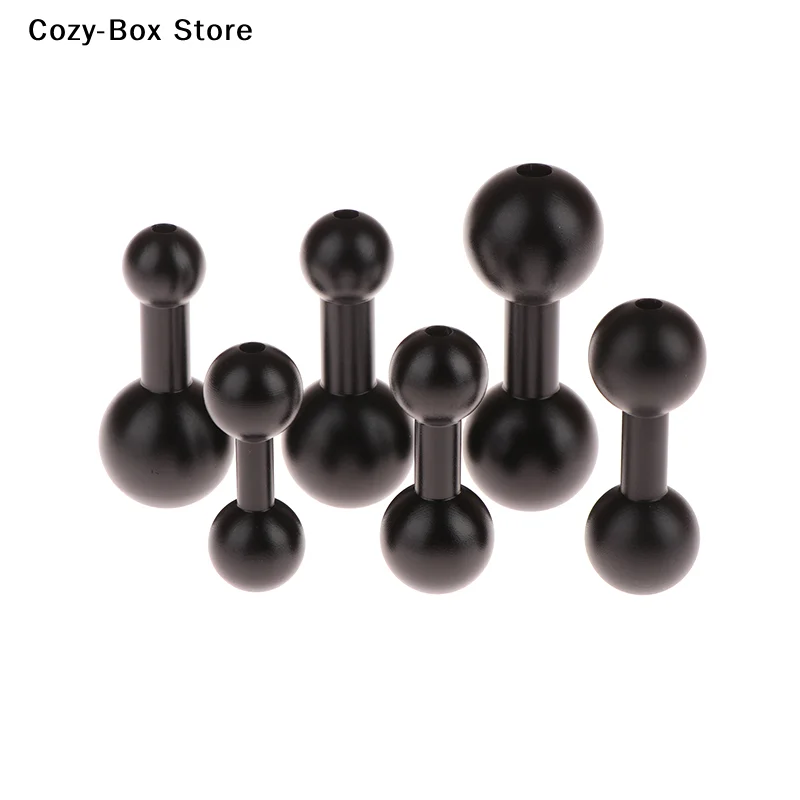 [ZY]17mm/20mm/25mm Aluminum Alloy Ball Head Double Ball Head Connecting Rod Motorcycle Camera Bracket Transfer Accessories[ZY]