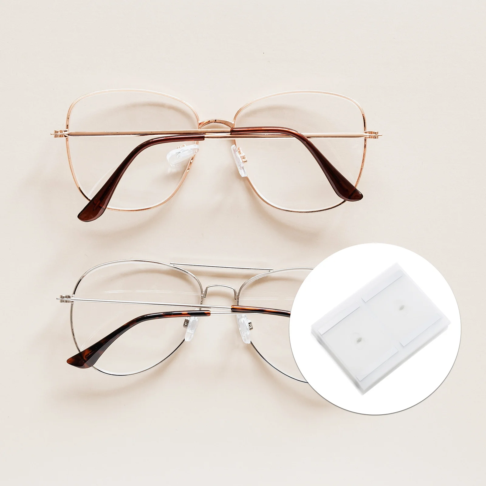 

200pcs Anti-Skid Stickers Waterproof Heat Resistant Non-Slip Film For Eyeglass Lens Processing Protective Accessories