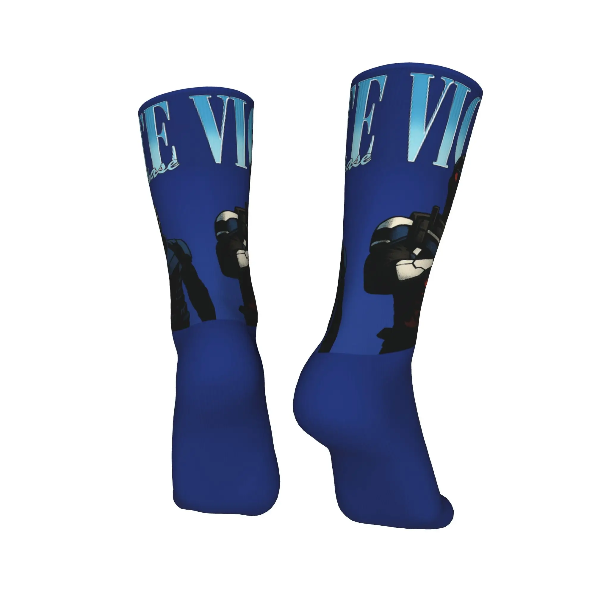 Adults Men Socks  Peacemakers   Stockings Non Slip Breathable Socks Autumn Korean Graphic Running Sports Socks