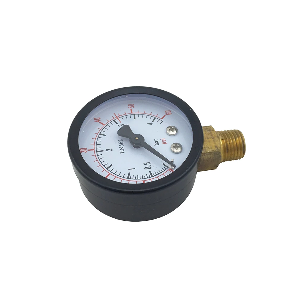 Co2 Regulator Gauge Replacement 0-60psi 0-3000psi Pressure 1/4