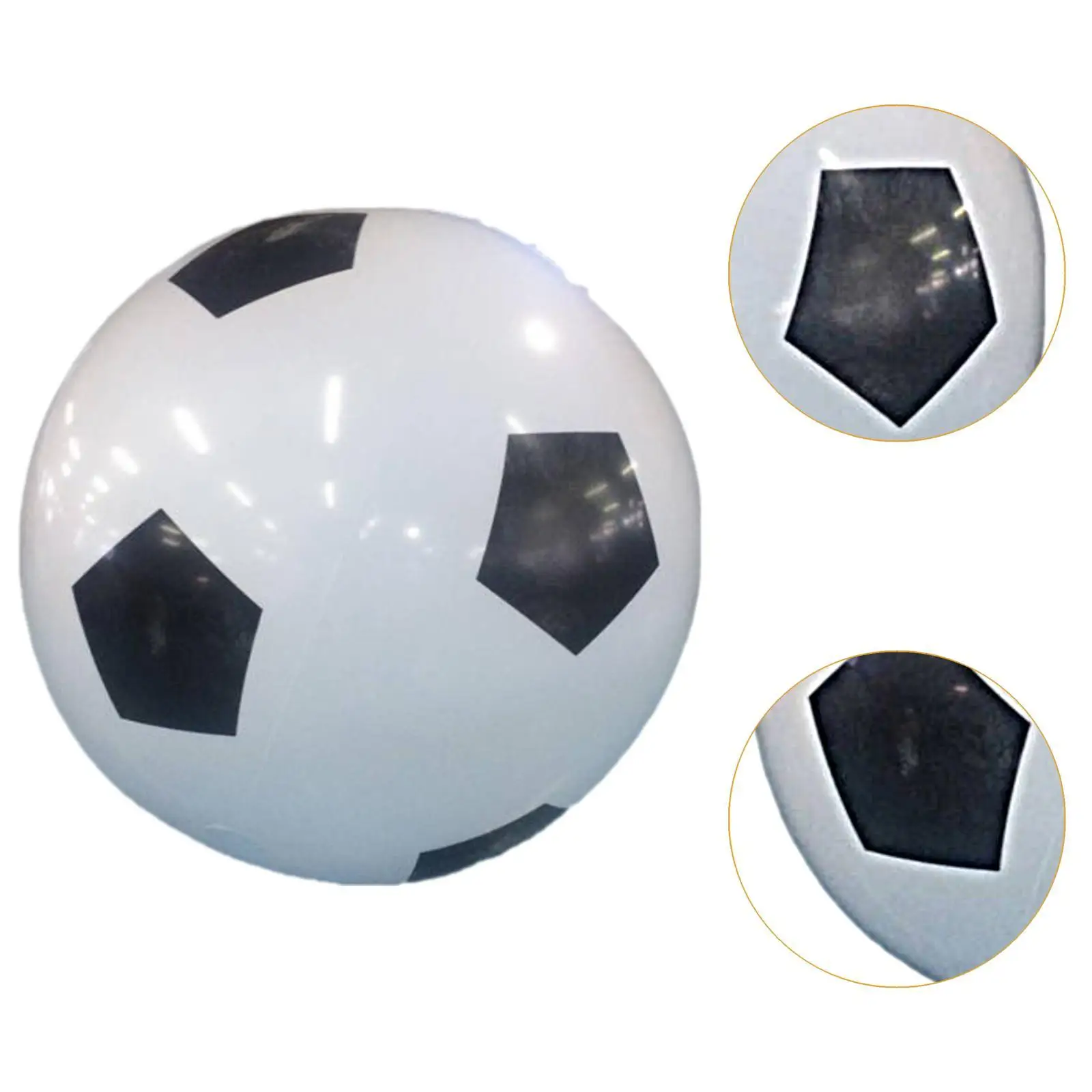 PVC Beach Ball para crianças, Acessórios para brinquedos de futebol, Balões de água engraçados, Piscina, Exterior