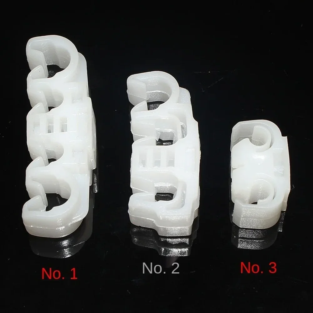 5pcs Car body chassis oil pipeline harness wire water pipe iron pipe interval fixed plastic clip buckle clip plastic buckle