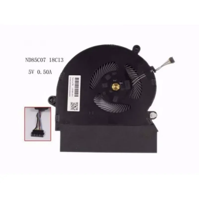 Cooling Fan for HP Spectre x360 15-DF Series ND85C07-18C13 18C14 TPN-Q213 Laptop CPU Cooler Replacement Part