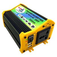 Car Inverter Voltage Transformer Modified Sine Wave Power Inverter DC12V to AC 110V 3000W Converter Dual