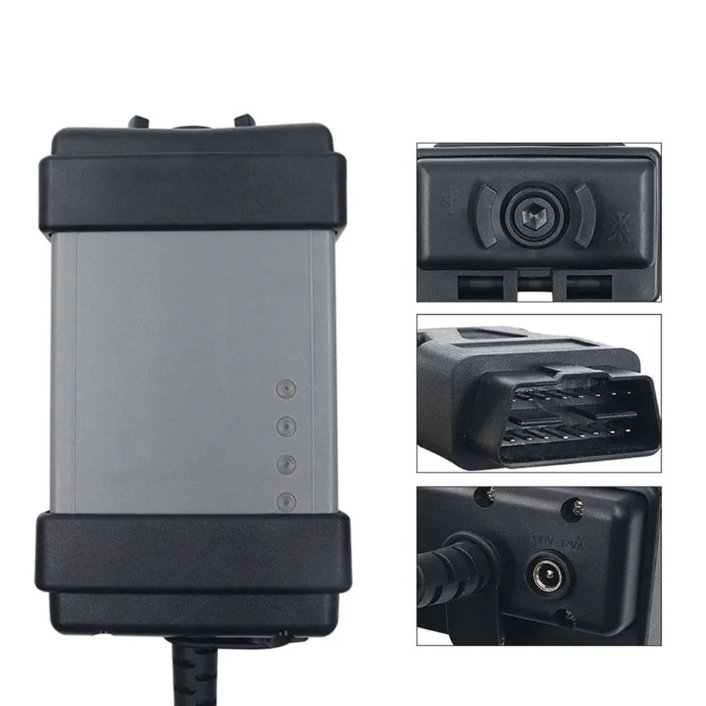 DICE J2534 Automotive Diagnostic Detection Tool, Multilingual OBD2 Automotive Scanner Volvo