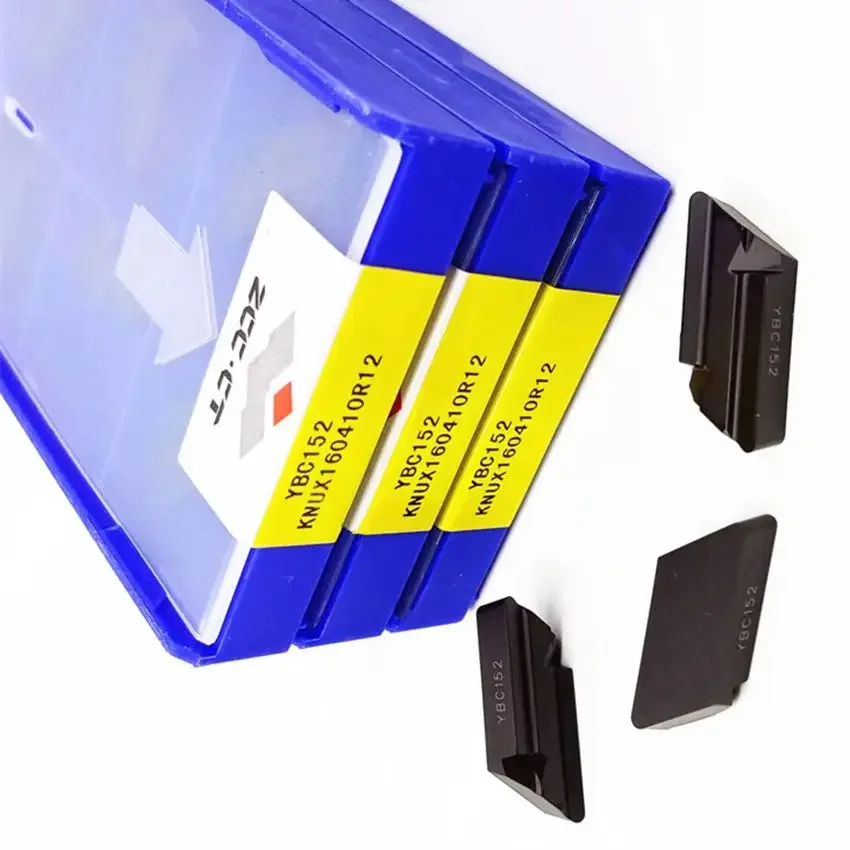 KNUX160410R12 YBC152/KNUX160410L12 YBC152 KNUX160410R12 KNUX160410L12 ZCC.CT CNC blade carbide inserts turning tools 10pcs/box