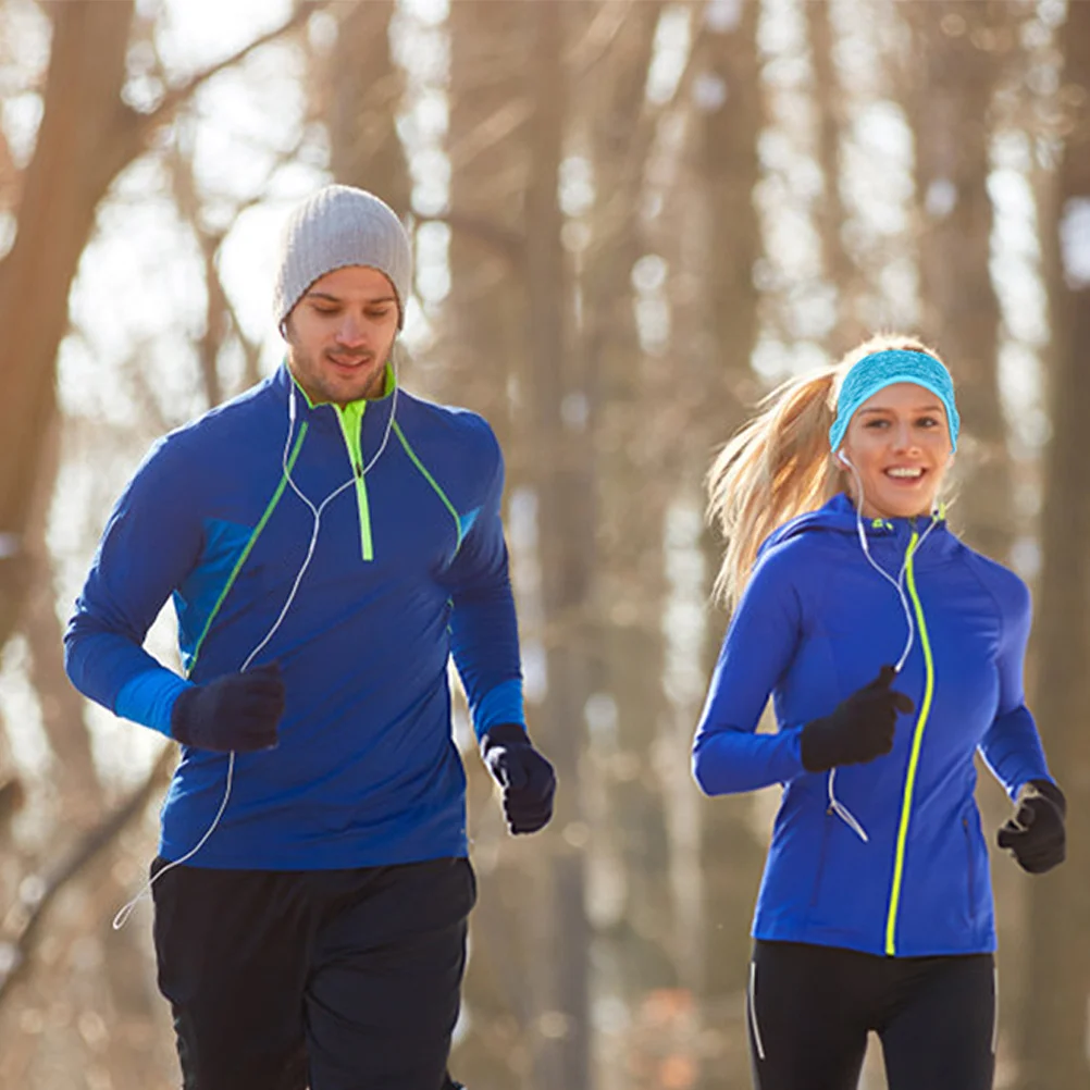 

2Pcs Headband Ear Muffs Warm Sports Running Cycling Fitness Outdoor Winter Protection Breathable Comfortable Stylish