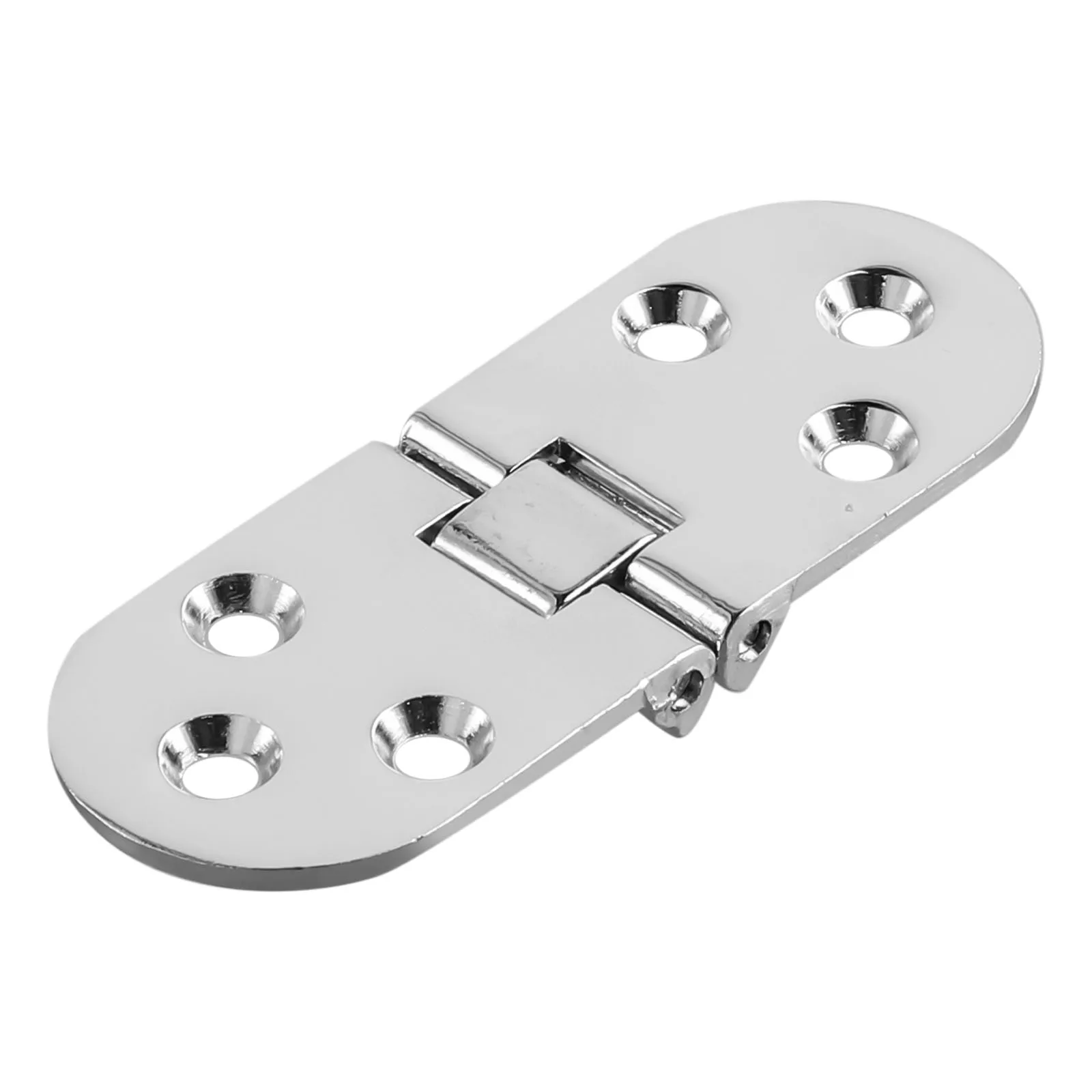 1Pcs Flap Folding Hinges Cabinet Doors Furniture Concealed Support Hinge Zinc Alloy Furniture Hardware Flush Mounted