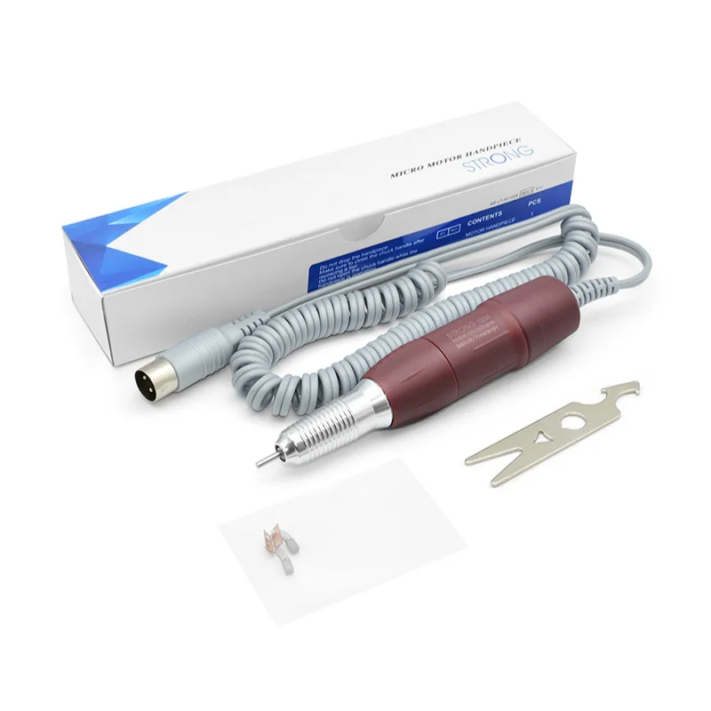 2025 NEUE Starke 210 207B Mikromotor Handstück 35 K Control Box Elektrische Nagel Bohrer Polnischen Maschine Maniküre Kit Nail art Ausrüstung