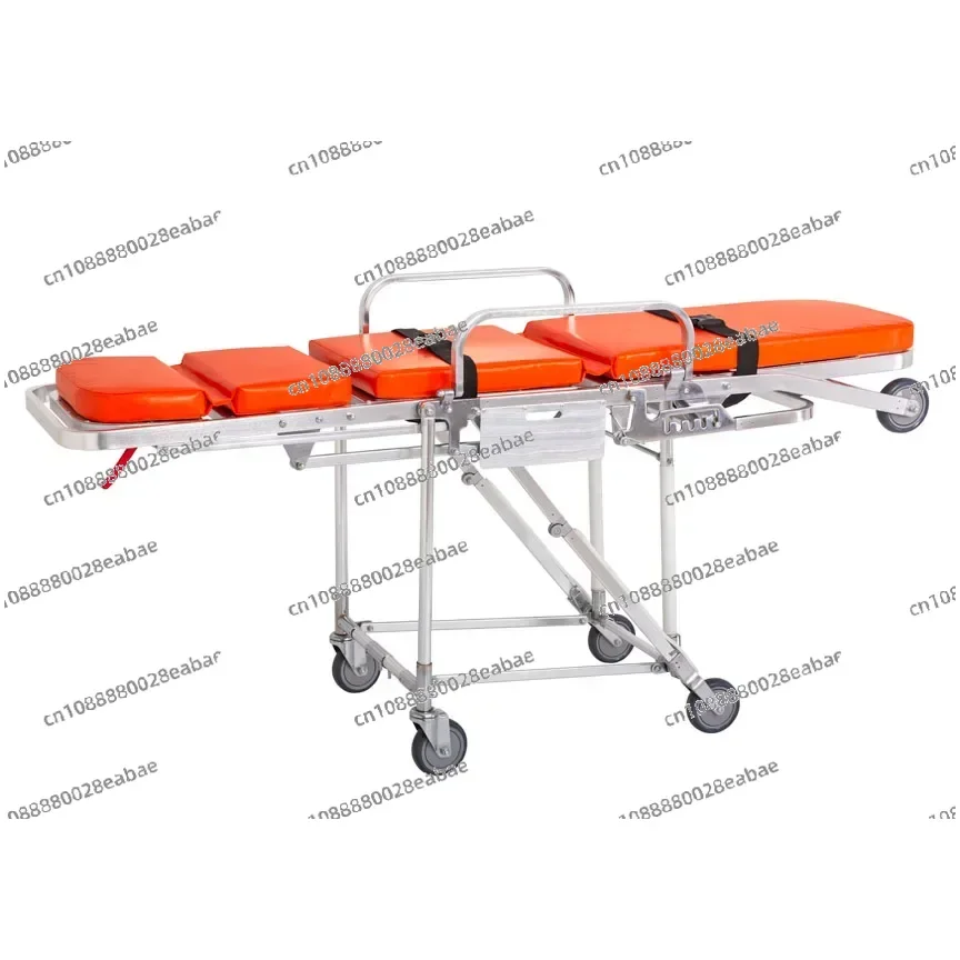 Medical Equipment Automatic Loading Folding Portable Injured Patient Ambulance Stretcher Trolley for Sale