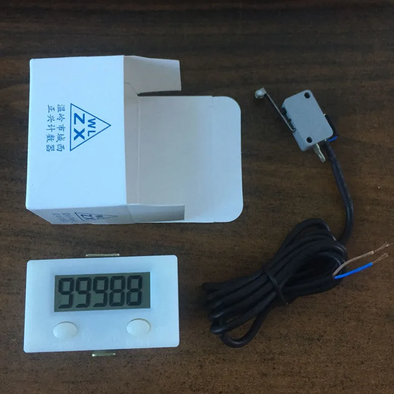 ZX-5DK Electronic Digital Display Counter + Micro Switch, Set