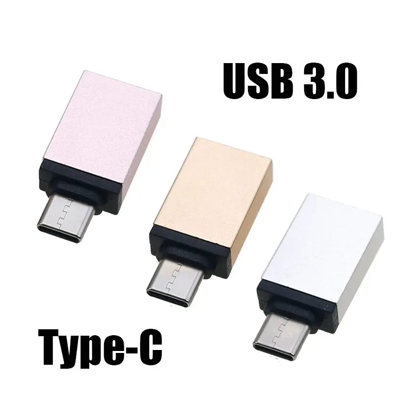 1Pcs Micro USB Type-C To For Lightning USB C Male To Female Charging Adapter Plug For IPhone Samsung Android Smart Phone Tablet