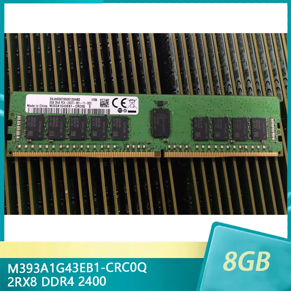 

M393A1G43EB1-CRC0Q RAM 8GB 2RX8 PC4-2400T DDR4 2400 REG For Samsung Server Memory Fast Ship High Quality