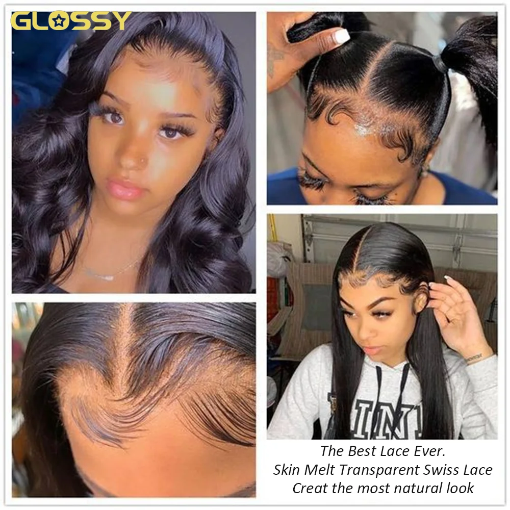 Glueless Body Wave 100% Human Hair Wig Pre Plucked Ready To Wear And Go For Women 13x6 Hd Natural Wave Lace Front Wigs On Sale