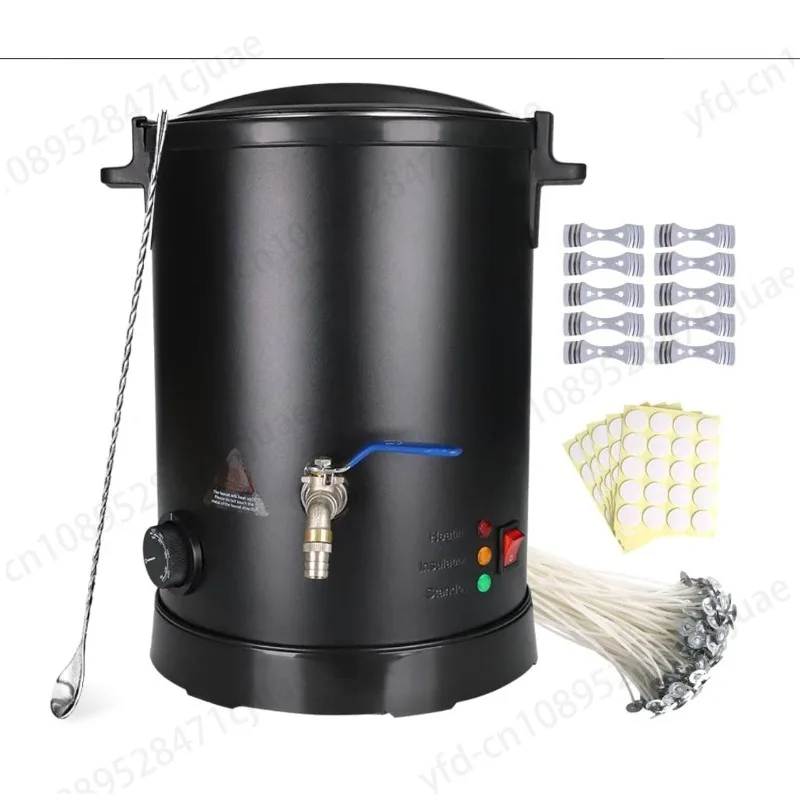 Electric Melting Container Can Hold 8 Liters Melting Handmade WaxLarge Melter for Candle Making,