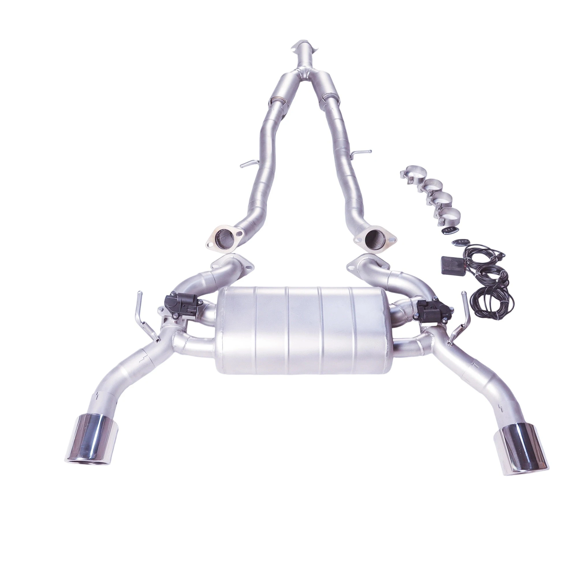 

【 Customized Product 】 Suitable for Infiniti Q50 3.7L Catback stainless steel high-performance valve exhaust pipe muffler