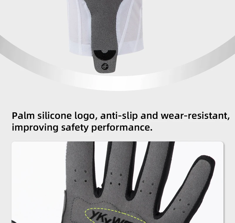 YKYWBIKE Fahrradhandschuhe, gewebt, aerodynamisch, gestreift, Fahrrad-Sporthandschuhe, rutschfeste Reithandschuhe, stoßdämpfende Rennradhandschuhe – Detail 30