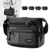 Bolsos cruzados para hombre, bolsos de hombro de nailon para hombre, bolsos de mensajero para niño, bolsos de hombre para viaje, bolso grande informal