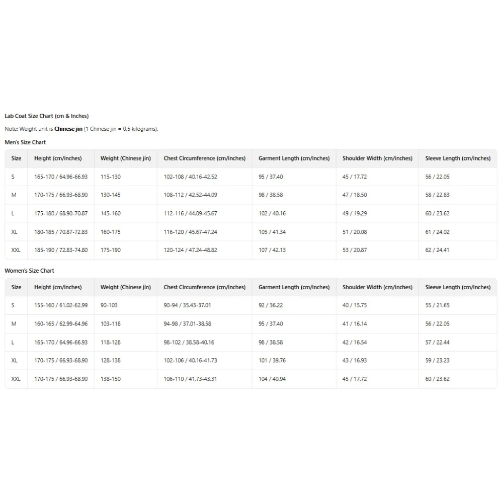 유니섹스 실험실 가운 반팔 실용적인 학생 간호사 유니폼 임상 과학 실험실용 재킷 남녀 공용