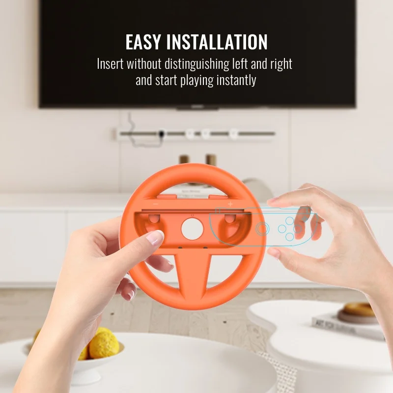 2 stücke für Schalter 2 Lenkrad Griff Controller Gaming Racing Lenkrad für Schalter 2 Zubehör