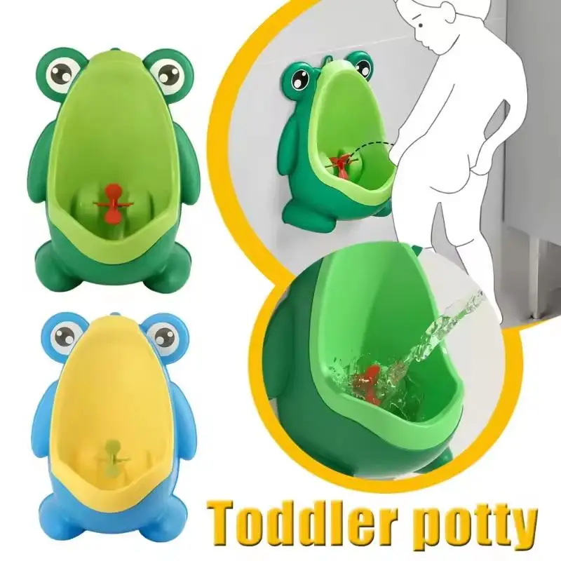 1Pc Frog Potty Training For Boys With Fun Target Game, Wall-Mounted Pee Trainer For Easy & Clean Learning‘