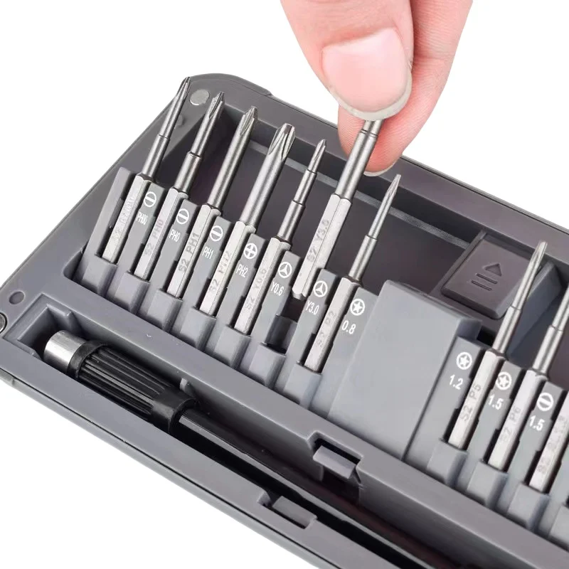 

Универсальный набор инструментов с двумя отвертками на 30 бит для ремонта рабочих столов и задач мобильных телефонов