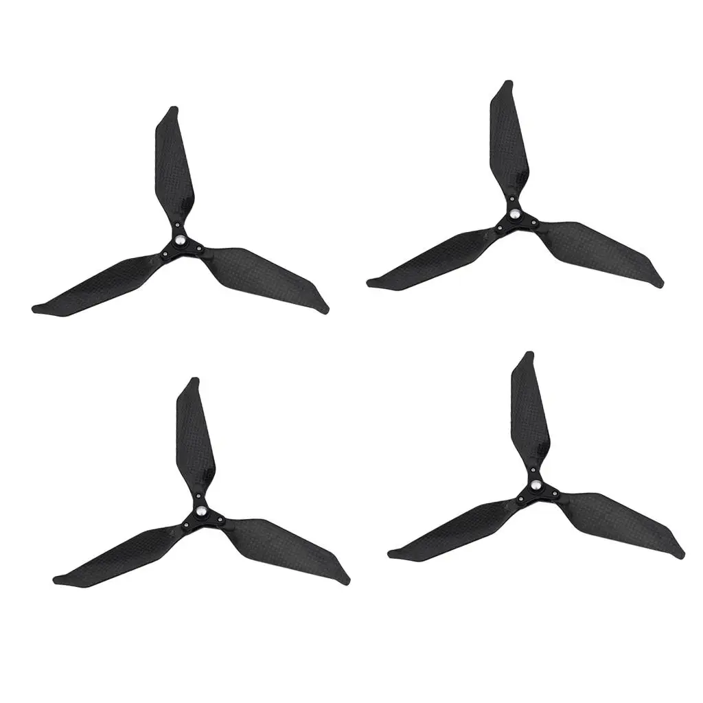 Three Blade Carbon Fiber Folding Propeller Kit Low Noise Upgrade for DJI Phantom 1 2 3 Quadcopter Spare Props