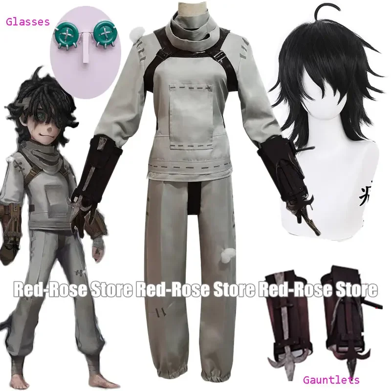 

Identity V Cosplay Costumes Cosplay Survivor Emil Patient Cosplay Costume Original Skin Uniforms Wig Glasses For Halloween